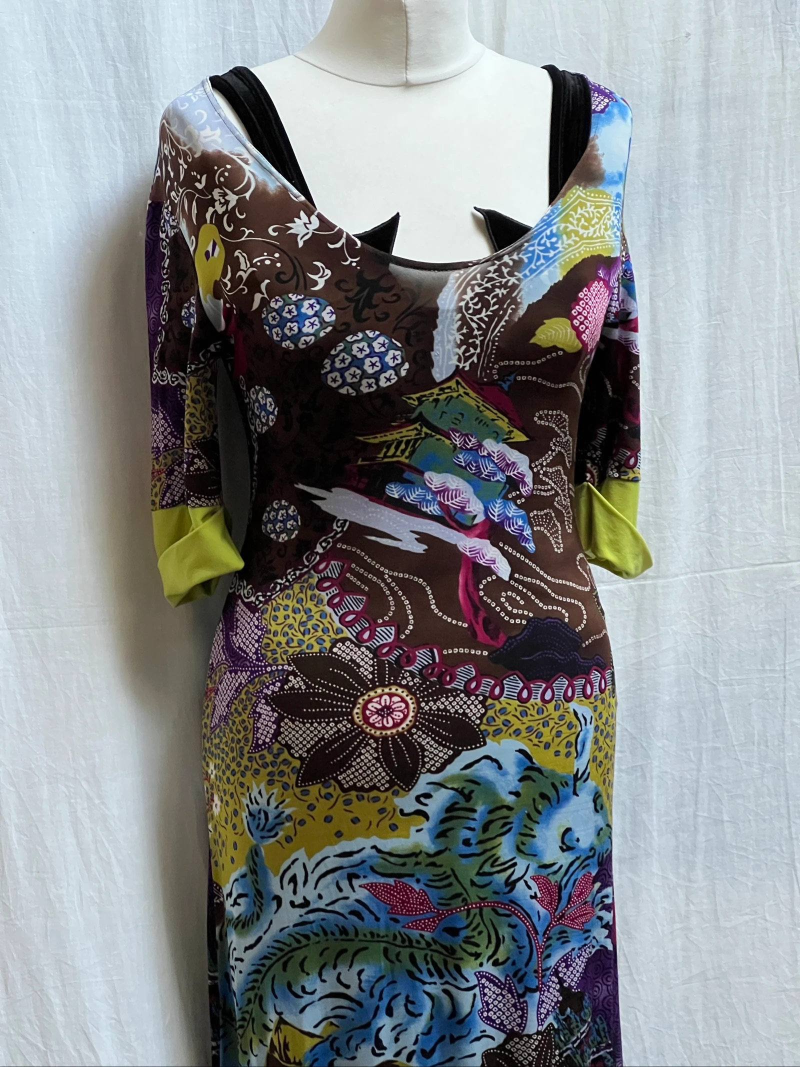 Chacok long printed dress – photo 12